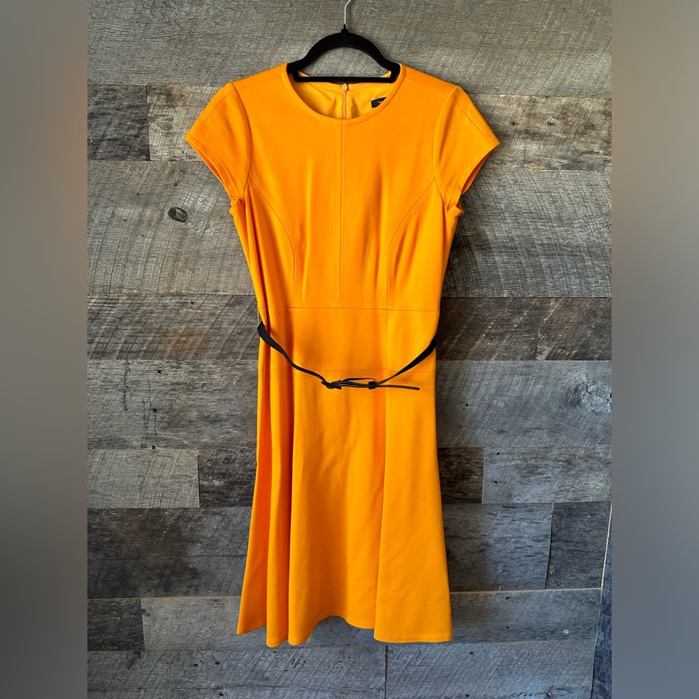 Nanette Lepore orange dress